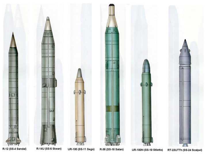 Прототипы ракет Р-12