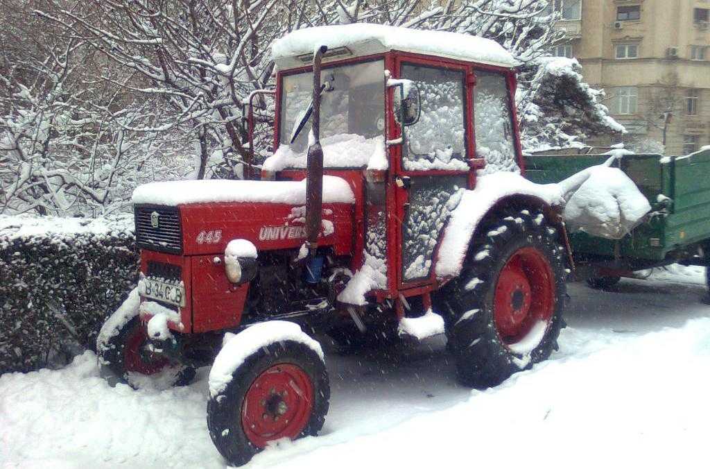 Румынский трактор 