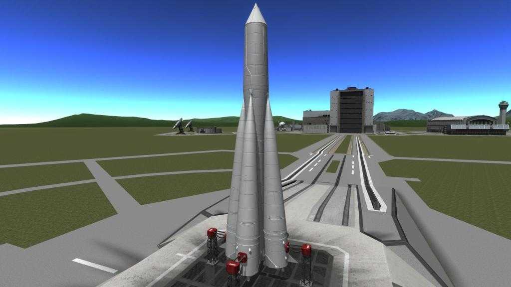 Визуализация ракетного комплекса Р-12