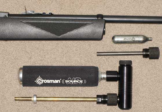 пневматическая винтовка crosman 1077 пропускает газ при вкручивании баллона